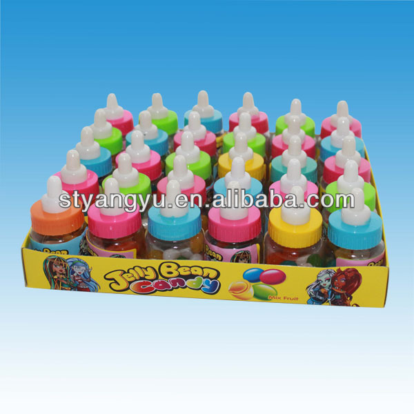 Crispy Soft Jelly Bean Candy in Nursing Bottle