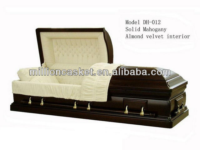 ソリッドオーク木製の棺中国の工場から直接仕入れ・メーカー・工場