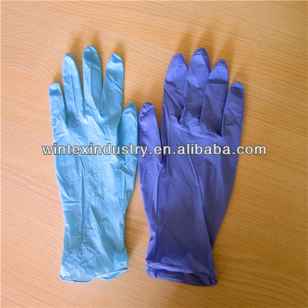 ニトリル手袋マレーシア; パウダーフリーニトリル手袋問屋・仕入れ・卸・卸売り