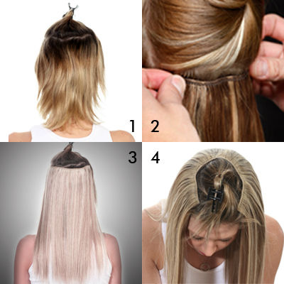 How To Put In Clip In Hair Extensions