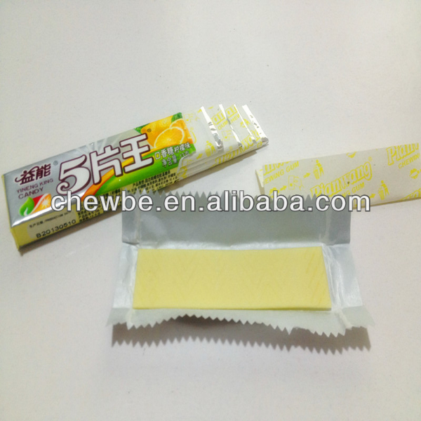 Yineng chewing fruit sticks gum