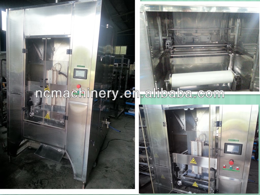 Industrial automatic 0.5-6L bagged water packaging machine