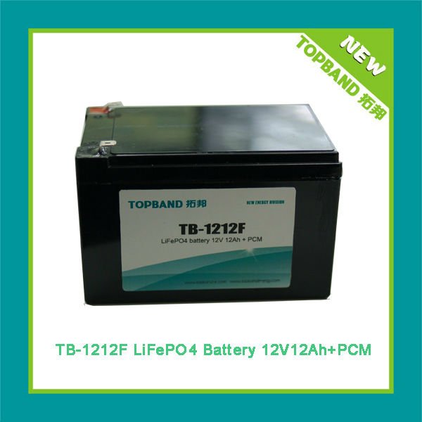topbrand 12v lifepo4 battery pack