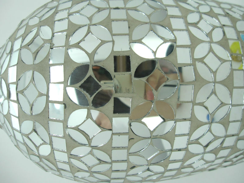 テーブルの装飾中国細身現代モザイククラックルガラス背の高い銀花瓶仕入れ・メーカー・工場