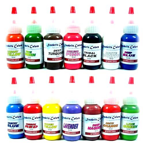 111.jpg Starbrite Tattoo Ink Kit 14 Color 1OZ.jpg 111.jpg Starbrite Tattoo Ink Kit 14 Color 1OZ.jpg