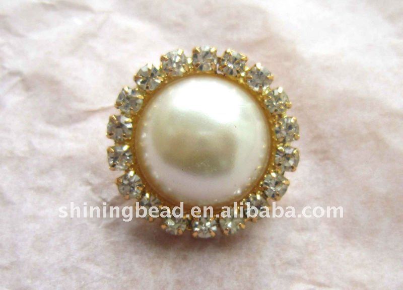 Buy pearl brooch wedding brooches for dress rhinestone pearl brooch 