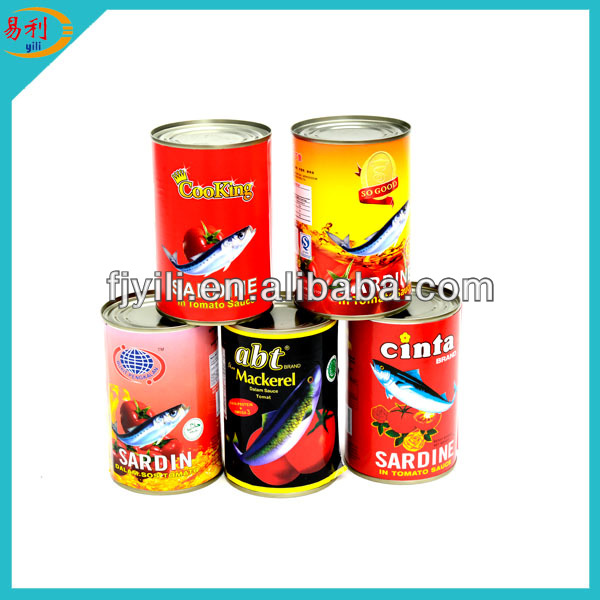 Canned mackerel in tomato sauce 155g printing canned