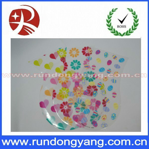 Custom transparent plastic candy packaging bag