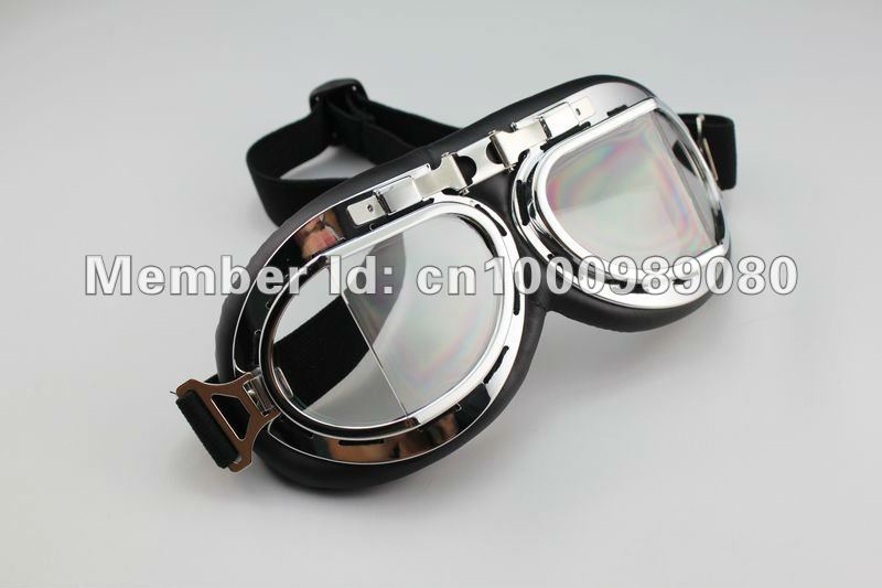 motorcycle goggle Aviator Pilot Cruiser Motorcycle Scooter ATV Goggle Eyewear T08A motocross part