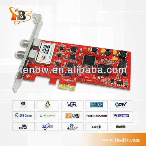 ロープロファイル設計! tvチューナーカードpci-edvb-t2tbs6285クワッド問屋・仕入れ・卸・卸売り