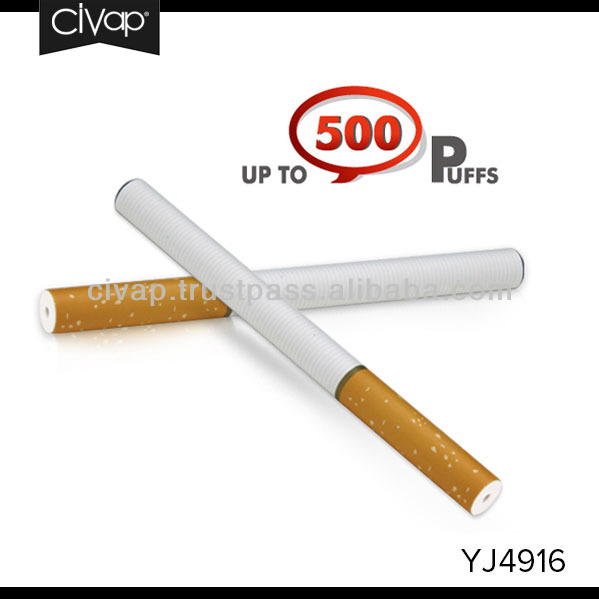 2014 soft tip disposable e cigarette YJ4916A up to 500puffs available in Germany & USA