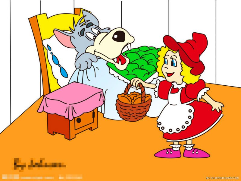 Little Red Riding Hood Wolf Cartoon Furniture bunk bed kids Little Red Riding Hood Wolf Cartoon Furniture bunk bed kids