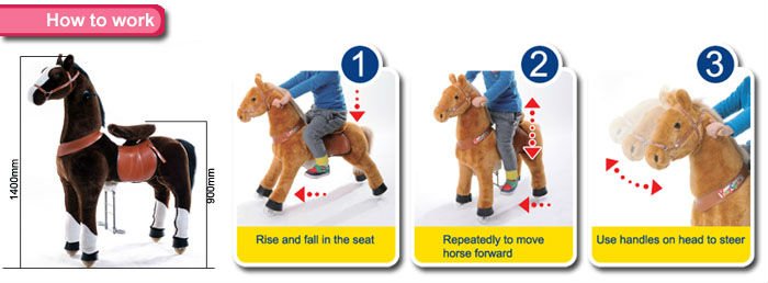 子供の馬のおもちゃに乗ってponycycleによって問屋・仕入れ・卸・卸売り