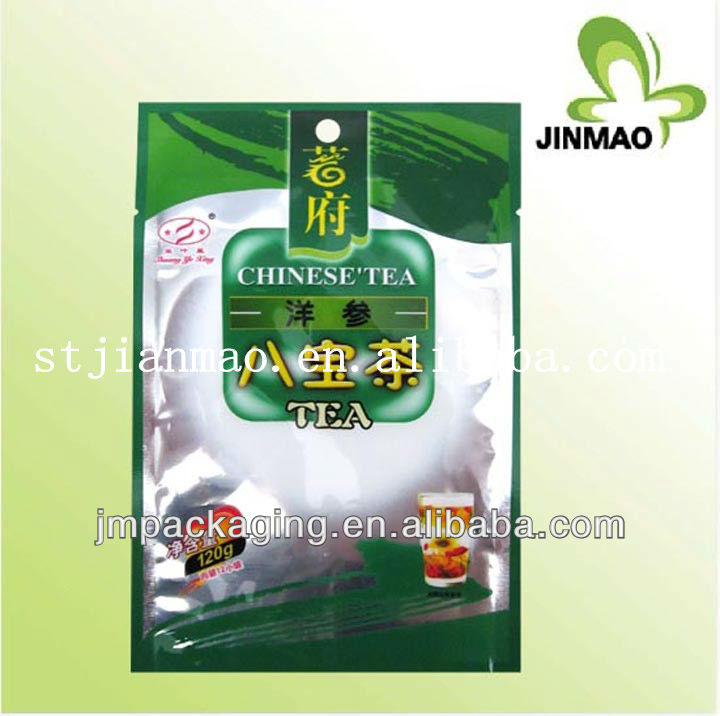 High quality and custom printed tea bag/plastic tea bag/silk tea bags