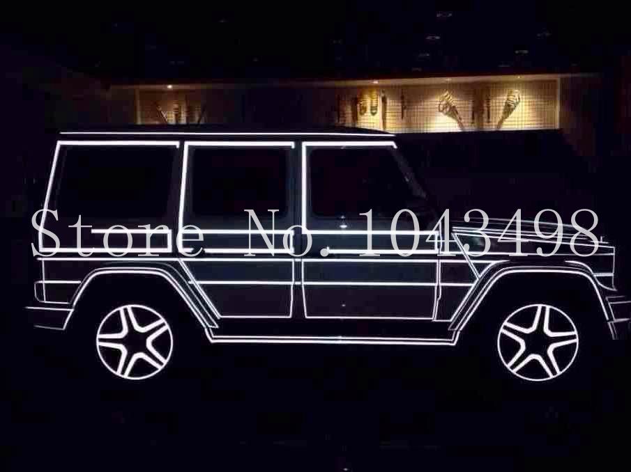 1cm Width Car Reflective Sticker For Car Body line or Car wheel Kyle