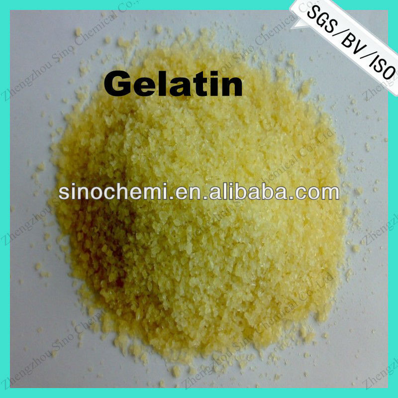 HACCP, Halal Cert. edible fish gelatin for jelly glue and marshmallow