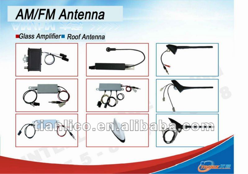 カーアンテナ短い毛様体/ゴムマストam、 fm付きユニバーサル用電子アンテナ増幅するtlb009( oem専門の製造)仕入れ・メーカー・工場