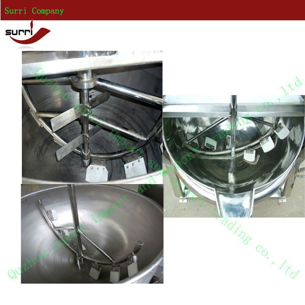 jacketed kettle for jam making 500L