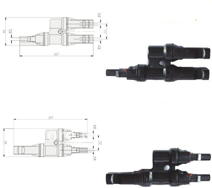 MC4 T Branch Connection