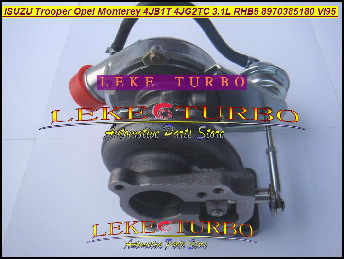 RHB5 8970385180 8970385181 VI95 turbo turbine turbocharger for Isuzu Trooper Opel Monterey 4JB1T 4JG2TC 3.1L 113HP (6)