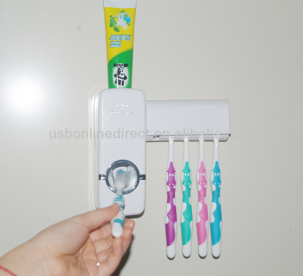高品質のタッチ私に、 お子様連れの自動歯磨き粉ディスペンサー歯ブラシ、 歯磨き粉ホルダー問屋・仕入れ・卸・卸売り