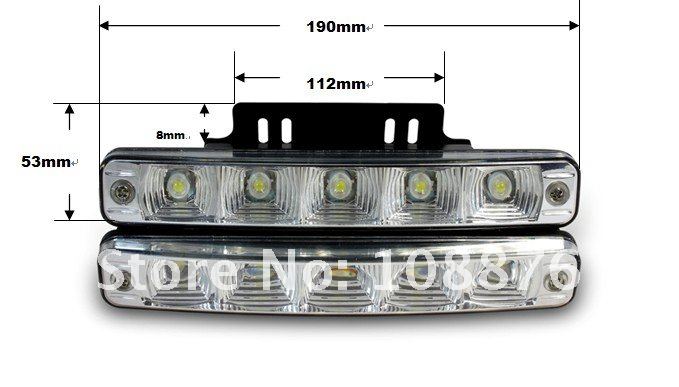 10w power daytime running lights is super brightness