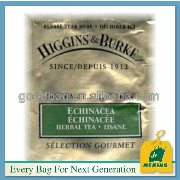 Compound Plastic Empty Tea Bags Wholesale, MJ-0477-Y, China Manufacturer
