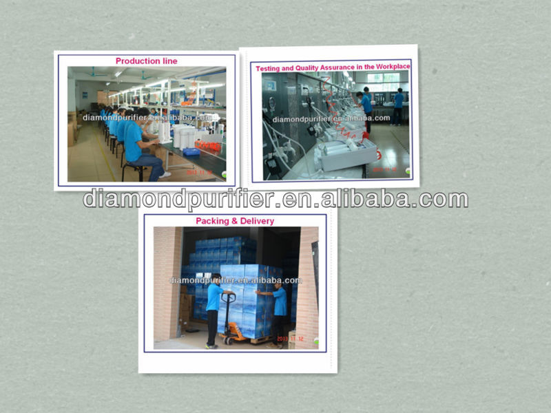 Manual flush 5 stage ro system/ro system water filter