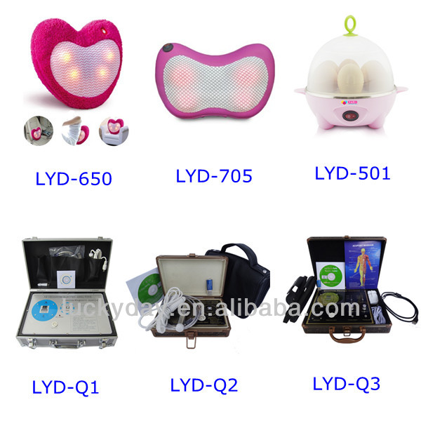 Customized new style roller tens ems heating foot massager