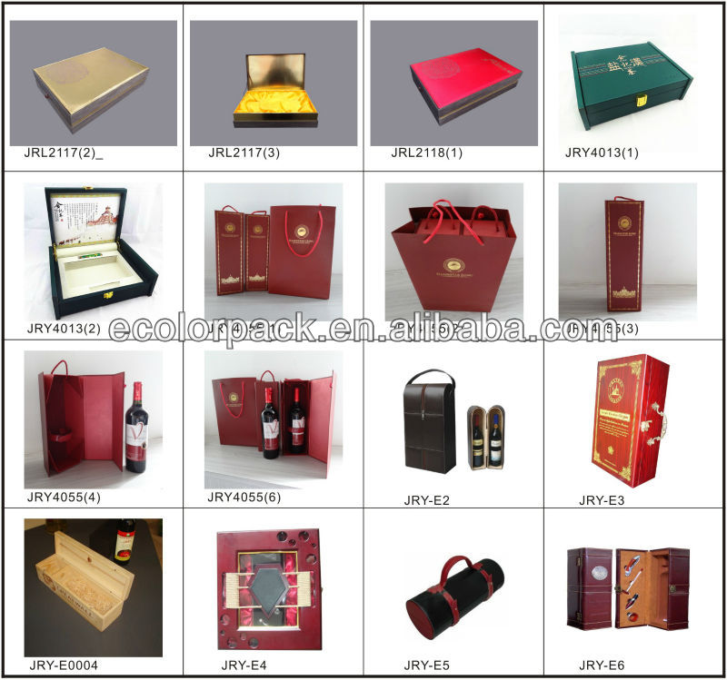 manufacture 1 bottle red wine wooden box with lock