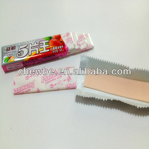 5 stick halal gummy chewing gum,China Yineng price supplier 21food
