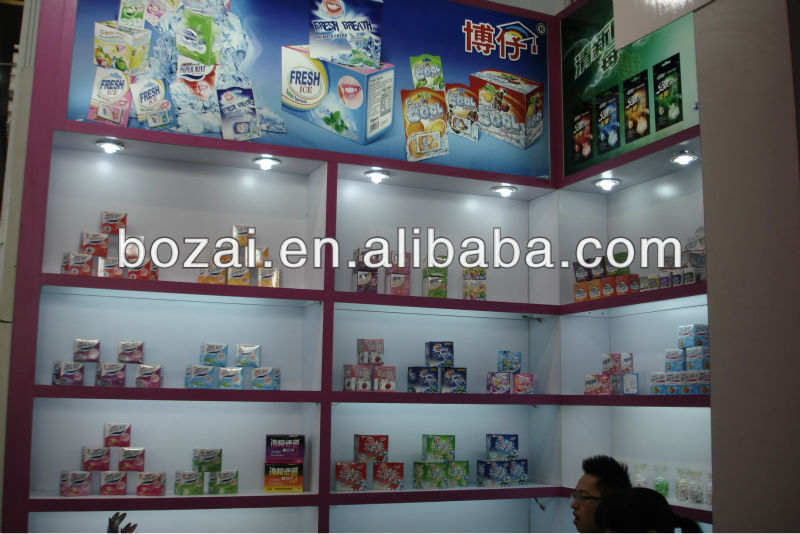 Cheap mastic orbit chewing gum,China Bozai price supplier 21food