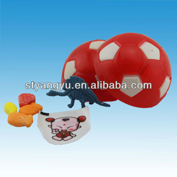 Colourful Football Toy with candy