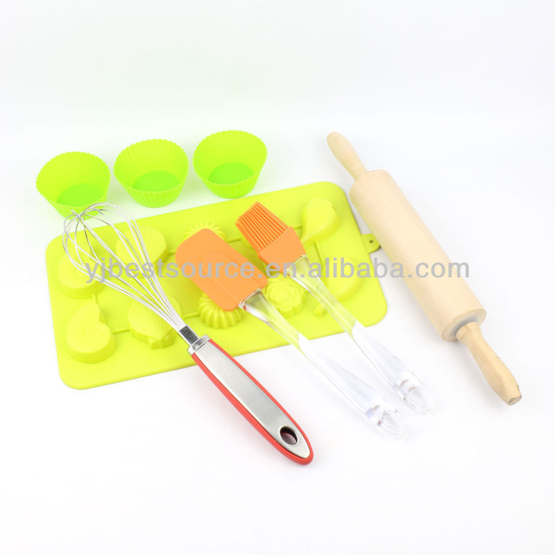 microwave baking set for cake tools in silicone eggbeater cake decoration silicon forms