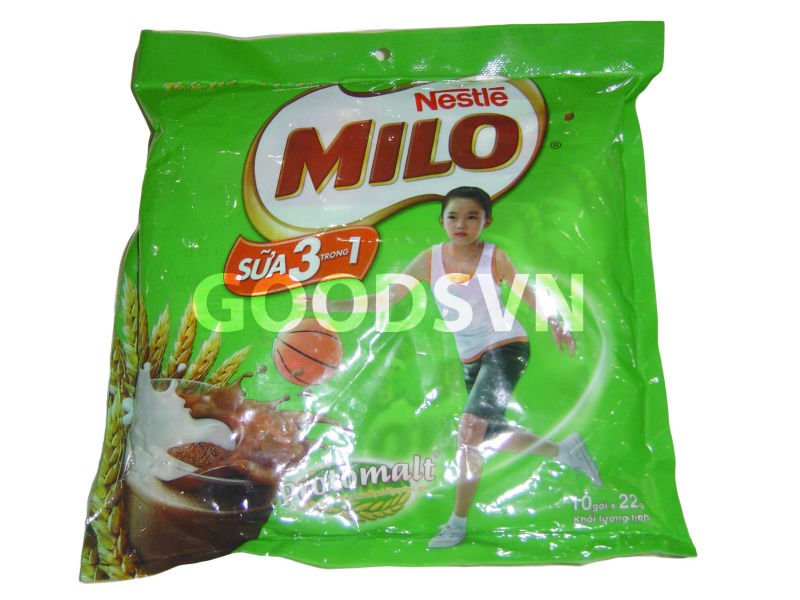 Milo 3 in 1 (10 Sachets x 22 G)