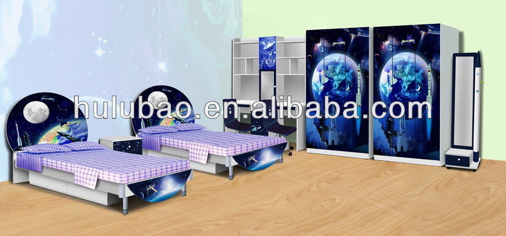Niños muebles de dormitorio conjunto barato niñas cama/juego de ...