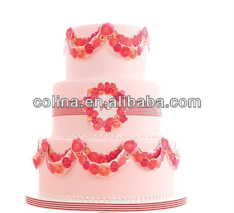 Silicon fondant paste mold, Fondant cake decorating Mould