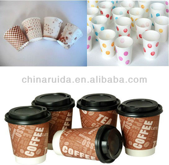 紙コップの生産ライン、 のコーヒーカップのメーカー、 アイスクリームカップ成形機問屋・仕入れ・卸・卸売り