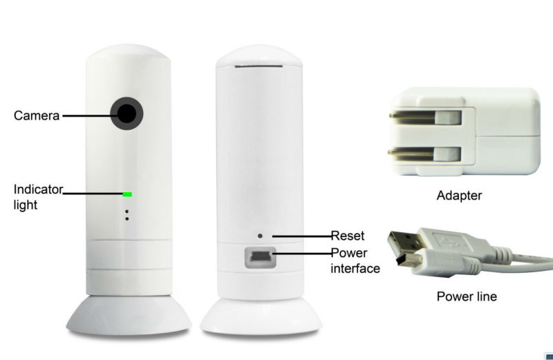 Wireless IP Camera based on wifi, android/iphone/windows