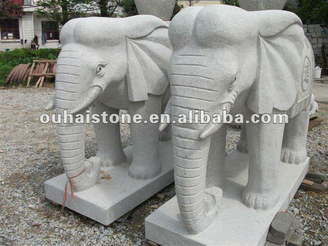 Hot venda de animais de escultura em pedra e