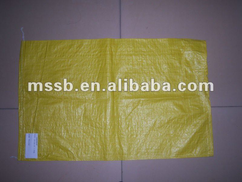 blue pp woven bags 50kgs for packing rice or flour