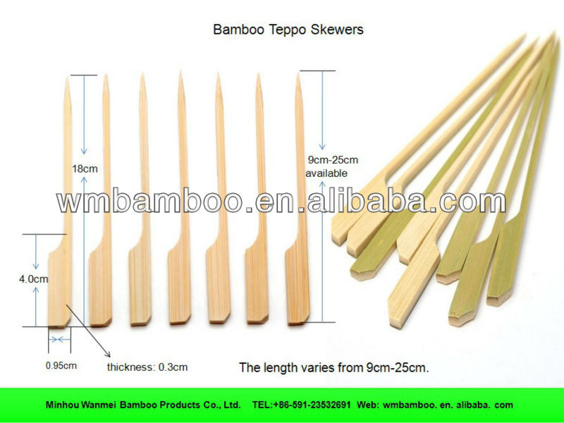 様々なタイプのバーベキュー串竹飾り問屋・仕入れ・卸・卸売り