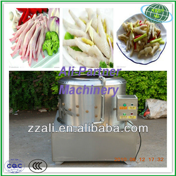 Good price high output automatic chicken feet peeling machine