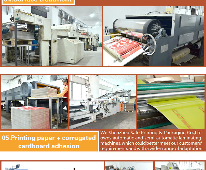 Custom made CMYK printing counter display unit for chocolate bars