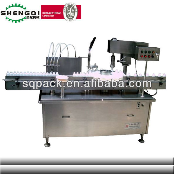 Shanghai Red Wine Filling and Capping and adhesive labelling line