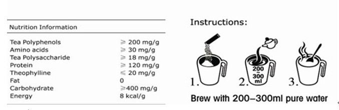 3 Sachets Extract in Try-me Package Best Tea