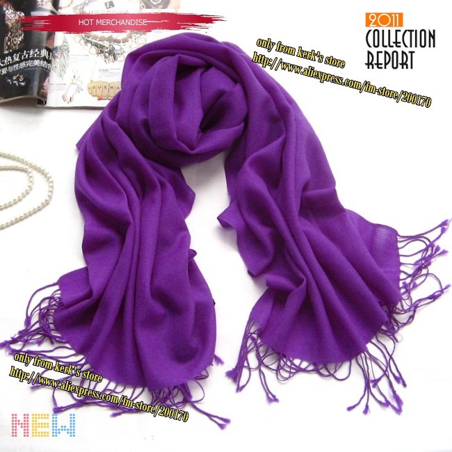 2012 NEWEST, PURE PASHMINA, shawls can be MUSLIM HIJAB, 100% Pashmina wool, Fashion patchwork shawls scarf, 180cmx75cm,40 colors