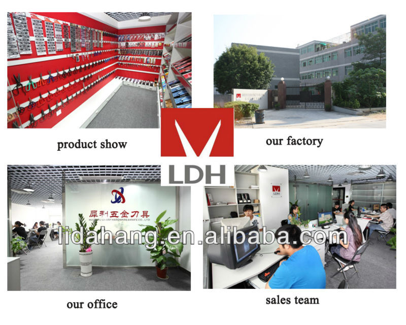 Ldhldh-k1産業のはさみ黒プラスチック製のハンドルの袋サイズはさみ3切削工具仕入れ・メーカー・工場