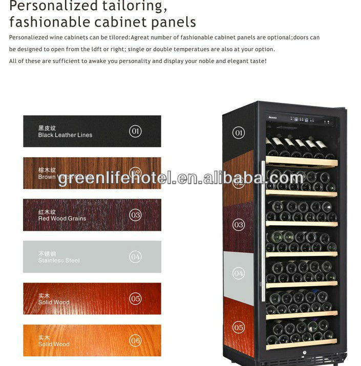 High quality compressor red wine cooler