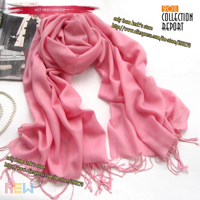 2012 NEWEST, PURE PASHMINA, shawls can be MUSLIM HIJAB, 100% Pashmina wool, Fashion patchwork shawls scarf, 180cmx75cm,40 colors